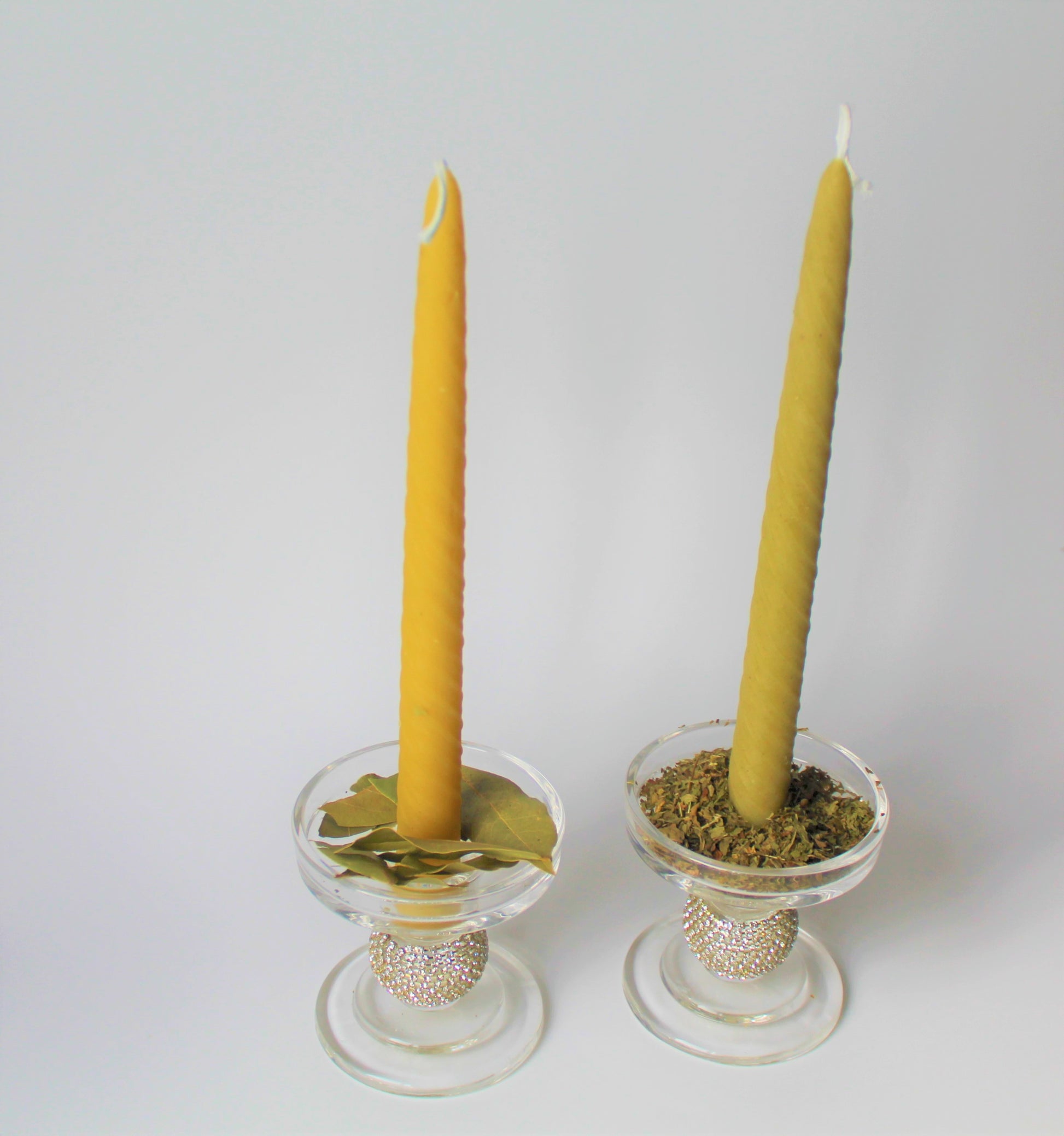 9 1/2 Beeswax Taper Candles  Phoenix Ignite Affirmations Candle Co